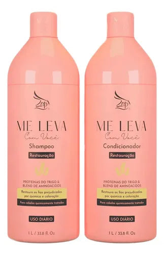 Zap Sh E Cond 03 Kits Aminoácidos + Vitamina C + Abacate