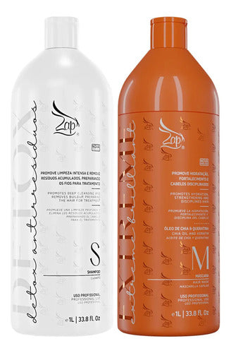Zap Kit Extreme Brilliant 2x1l + Máscara Trigo - 950g