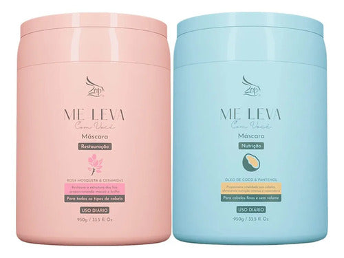 Zap Másc Rosa Mosqueta E Ceramidas + Óleo Coco E Pantenol