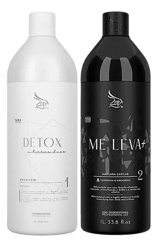 Zap Me Leva Mais 2x1l+máscara Rosa Mosqueta 950g