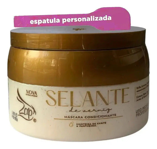 Zap Ztox Máscara Selante De Verniz Hidratação 400g Original