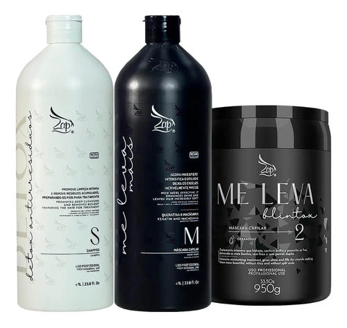 Zap Me Leva Mais Kit - 2x1l + Máscara Blintox