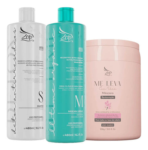 Zap Kit All Time 2x480ml + Máscara Rosa Mosqueta