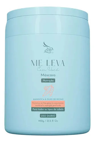 Zap 03 Kit Máscara Argan + Óleo De Coco + Mandioca - 3x950g