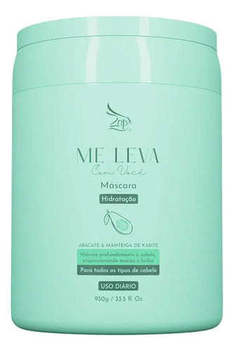 Zap 03 Kit Máscara Argan + Babosa + Abacate - 3x950g