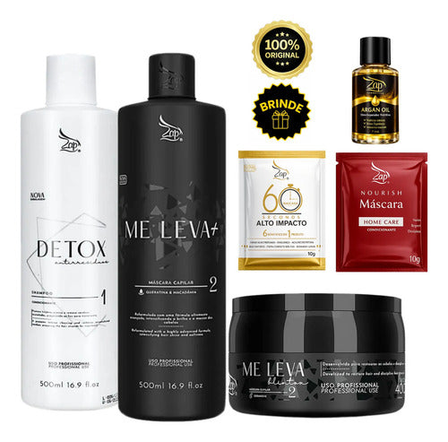 Zap Me Leva Mais 2x480ml + Máscara Blintox 400g