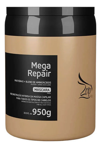 Kit Mega Repair Zap - Tratamento Capilar Reparador
