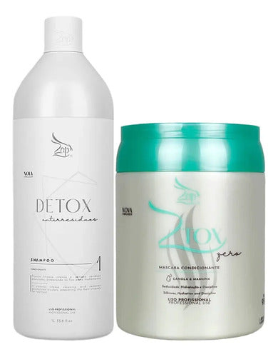 Zap Shampoo Antirresiduos 1l + Ztox Zero 950g