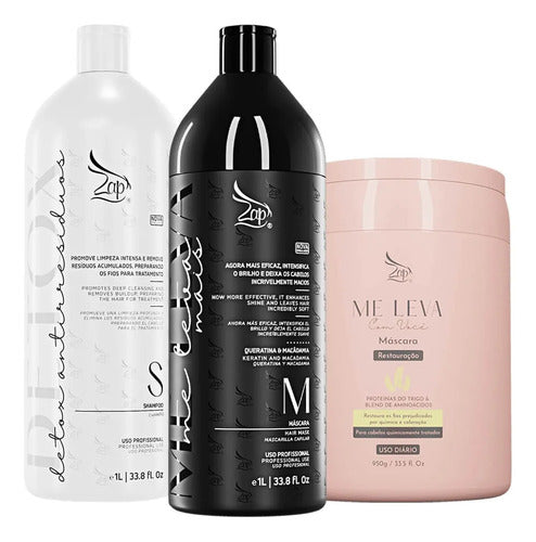 Zap Me Leva Mais 2x1l + Máscara Trigo - 950g
