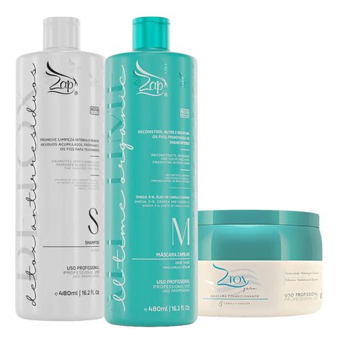 Zap All Time Organic - 2x480ml + Ztox Zero - 400g
