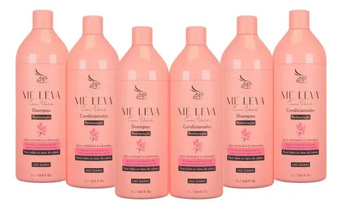 Zap 03 Kit Me Leva Com Você Rosa Mosqueta E Ceramidas - 6x1l