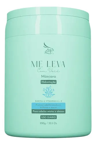 Zap Kit Me Leva Mais 2x1l + Máscara Babosa 950g