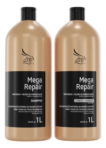 Kit Mega Repair Zap - Tratamento Capilar Reparador