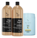 Zap Mega Repair Sh E Cond 2x1l + Máscara Óleo De Coco - 950g
