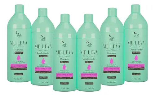 Zap 03 Kit Me Leva Hidra Óleo De Argan E Ácid Hialurônico