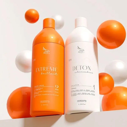 Zap Cosmeticos Kit Extreme Brilliant Redutor De Volume 2x1l