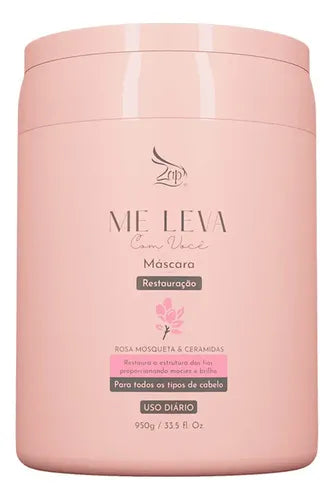 Zap 03 Kit Máscara Argan + Rosa Mosqueta + Mandioca - 3x950g