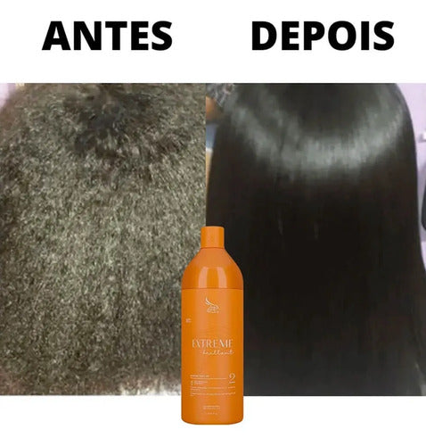 Zap Cosmeticos Kit Extreme Brilliant Redutor De Volume 2x1l