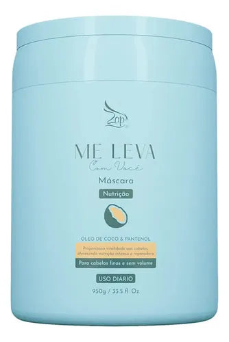 Zap 03 Kit Máscara Argan + Óleo De Coco + Mandioca - 3x950g