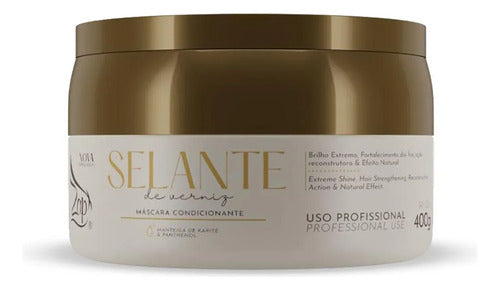 Zap Selante Banho De Verniz Sem Frizz E Brilho Intenso 400g