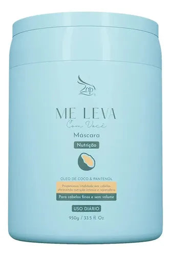 Zap Kit Máscara Argan + Rosa Mosqueta + Óleo De Coco 3x950g