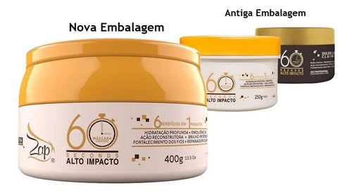Zap Ztox Macadamia E Reduz Volume + 60 Segundos 400g