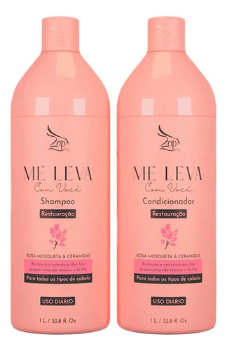 Zap Sh E Con Kits Hialurônico + Rosa Mosqueta + Abacate 6x1l