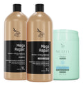 Zap Kit Mega Repair Sh E Cond - 2x1l + Máscara Babosa - 950g